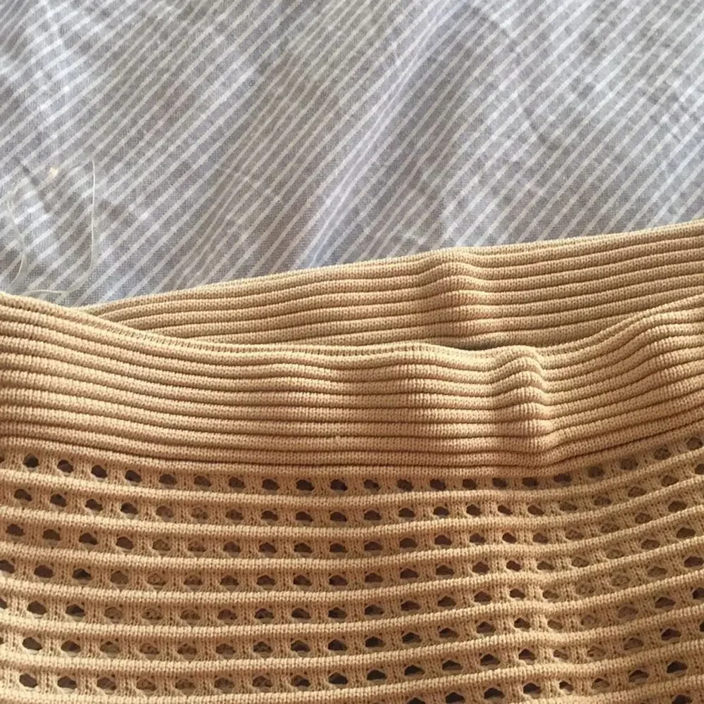 HERA collection Nude Midi Skirt